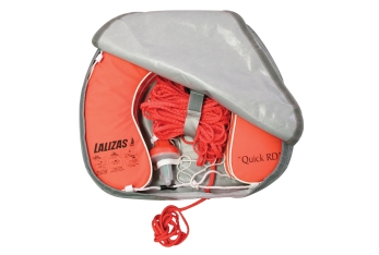 Set Ferro di Cavallo 'Quick RD' arancio, Boetta Lum. 71325, cima 30mt, contenitore grigio