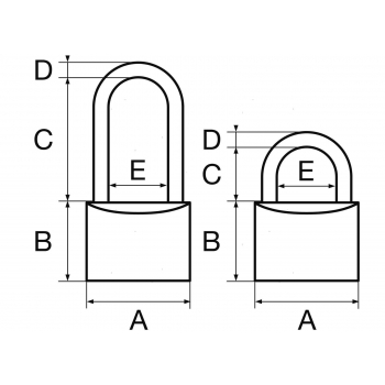 Set Lucchetti 4+1 Hardinox Master Key