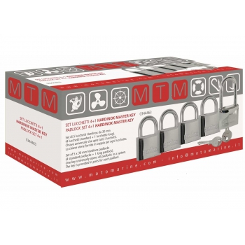 Set Lucchetti 4+1 Hardinox Master Key