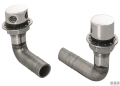 Sfiato curvo 90° d16mm inox