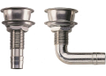 Sfiato dritto a filo 15/25mm inox