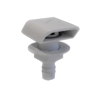 Sfiato nylon bianco Ø mm.16