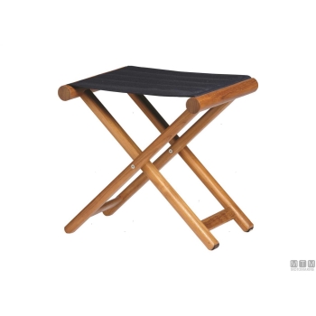 Sgabello mb teak nero