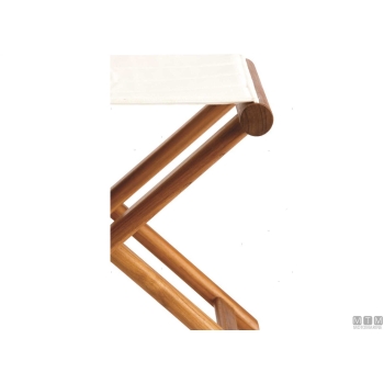 Sgabello mb teak nero