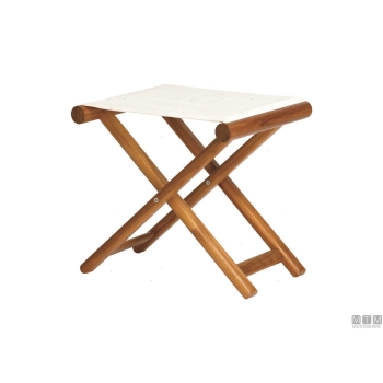 Sgabello mb teak nero