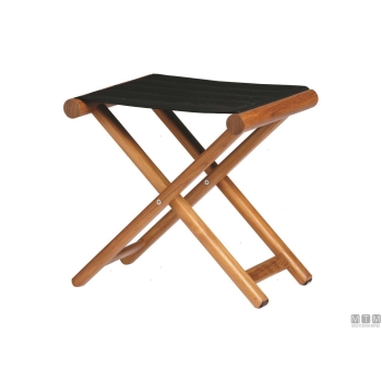 Sgabello mb teak nero