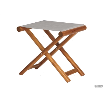 Sgabello mb teak nero