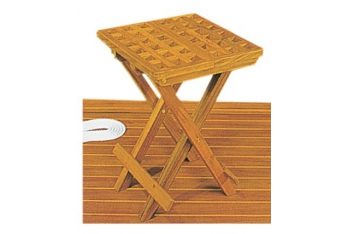 Sgabello Pieghevole in Teak