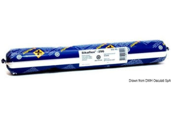 Sikaflex 296 sigillante nero per vetro 600 ml 