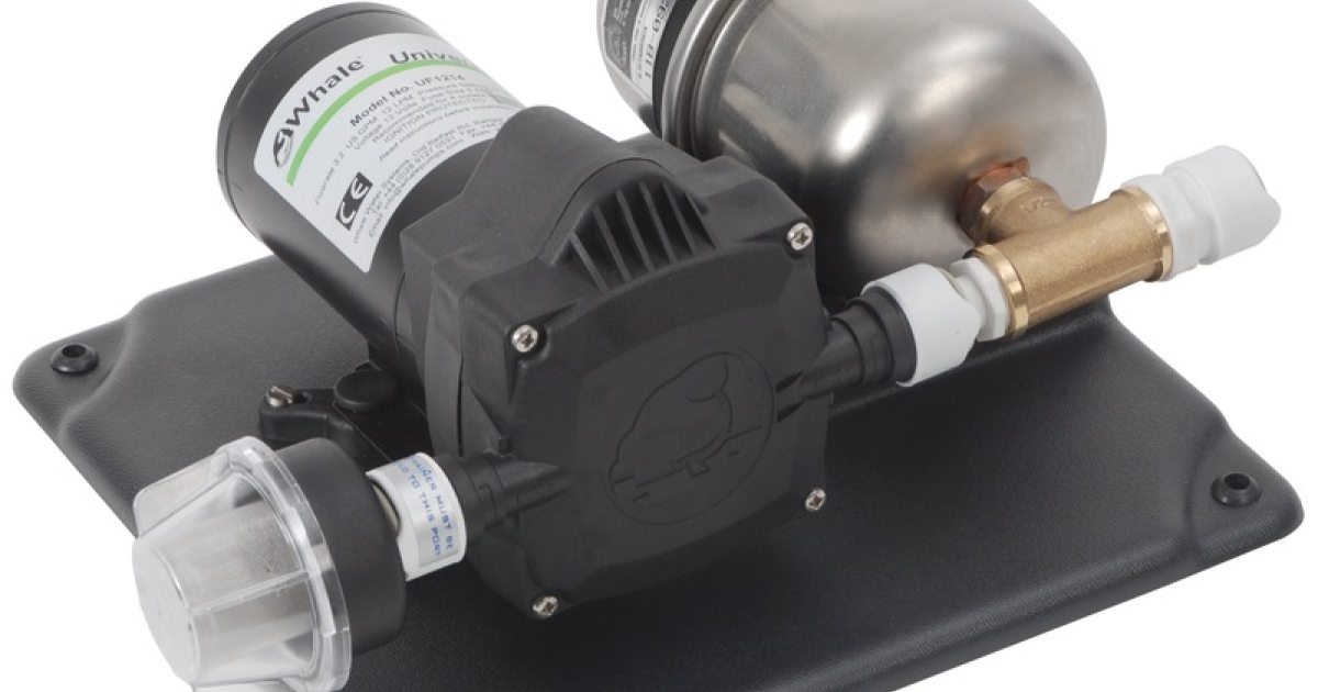 Autoclave Flojet Mini Plus 12V 35 PSI - Per Nautica, Barca E Camper, Portata 3.8 Lt/min, CE