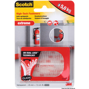 Sistema di fissaggio Dual Lock 3M 