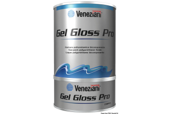 Smalto bicomponente Gel Gloss blu atlantide 0,75 l 