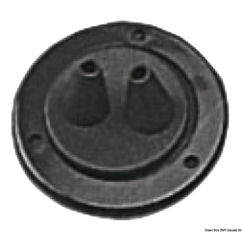 Soffietto con ghiera per cavi telecomando 