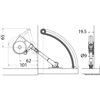 Soft-down stay nero 1,62-3,68 Nm 