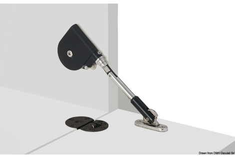 Soft-down stay nero 1,62-3,68 Nm 