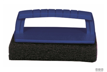 Spazzola sb patella ruvida nera< 