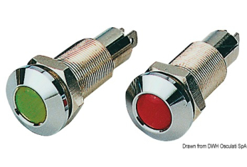 Spia cruscotto rossa 