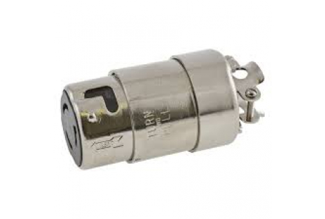 Spina 50 A in Ottone Nichelato HBL63CM64 Hubbell