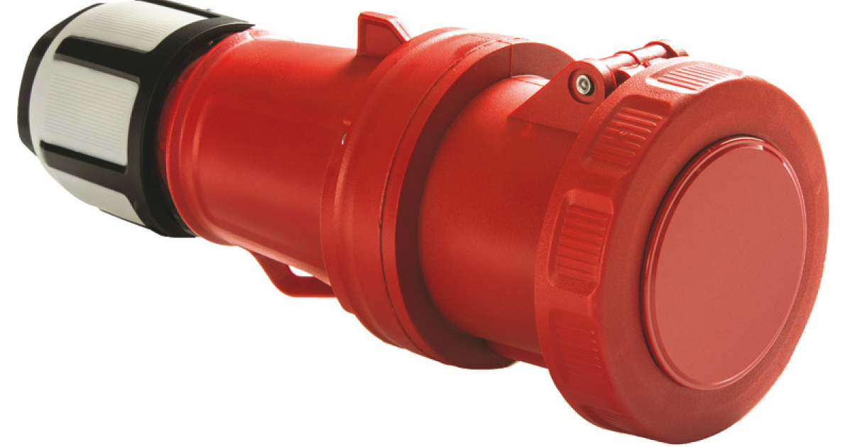 Spina Elettrica Amphenol 2 Poli Maschio E Femmina - 15A 125V Con Spina Piatta