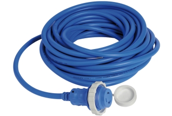 Spina + cavo 10 m bianco 30 A 