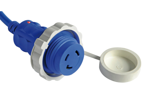 Spina + cavo m 15 bianco 16 A 