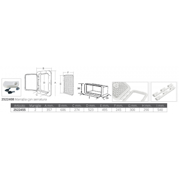 SPORTELLO C/CONTENI.MM.357X606X320P