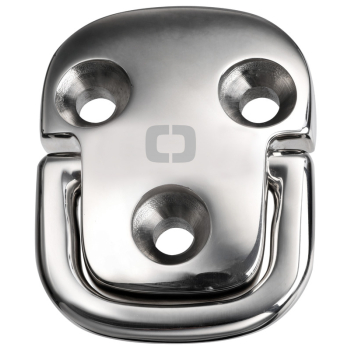 Squared pad eye 60x76 mm anello 8 mm BL 5100 kg 