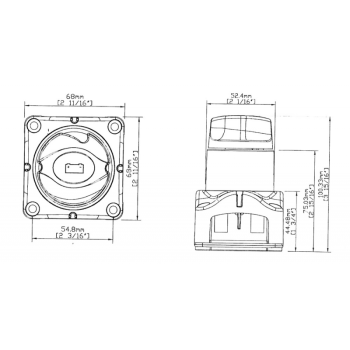 Stacca batteria comandato