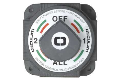 Staccabatteria deviatore ad alta capacità 