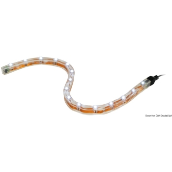 Strip di ambientazione 30 LED blu 
