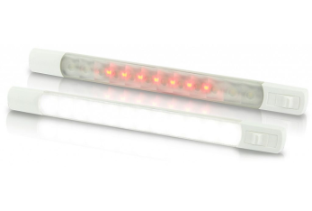 STRIP LED BIANCO/ROSSO 12V