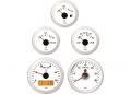 Indicatore pressione olio 5b vdo white