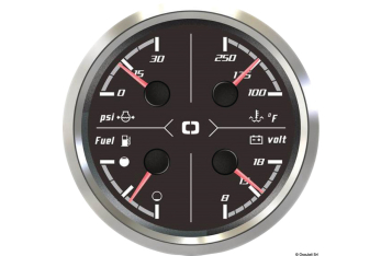 Strumento multifuzione 85 mm nero/nera 