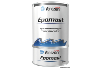 Stucco bicomponente Epomast grigio chiaro 0,50 l 