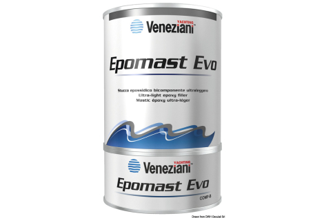 Stucco Epomast Evo azzurro 1,50 l 