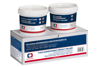 Stucco epossidico bicomponente 600 g L4102 + L4101
