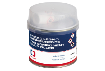 Stucco legno bicomponente chiaro 150 ml L4110 L4109 L4108 + BPO
