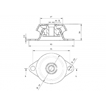 Supporti Antivibranti RS