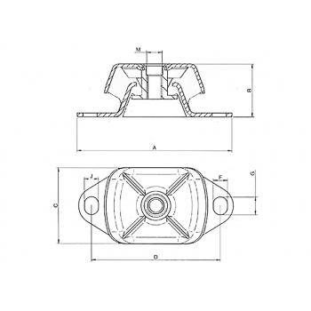 Supporti Antivibranti Vetus K