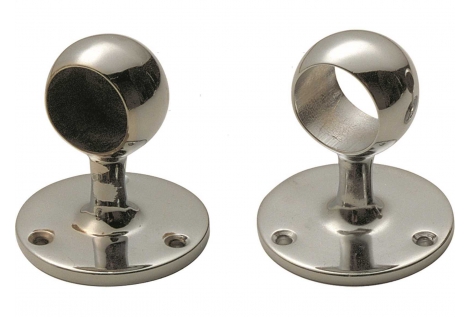 Supporti Passamano Classici in Ottone Cromato