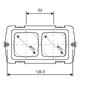 SUPPORTO A DUE MODULI