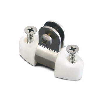 Supporto a forcella  acciaio/nylon