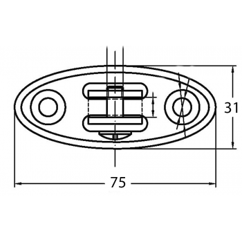 SUPPORTO A FORCELLA SNODATO 180°