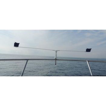 Supporto a morsetto Stopgull per corrimano 