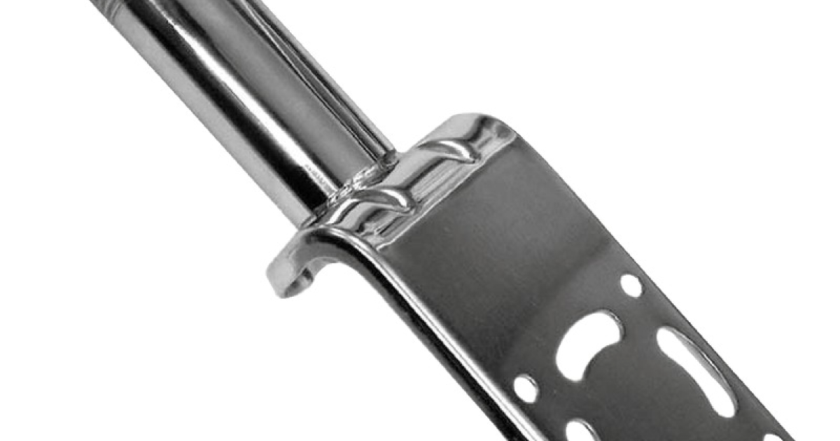 Palo In Acciaio 80 Cm Con Fascetta Doppia 48 Mm - Foto 3