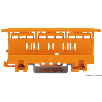 Supporto di montaggio per connettori 4 mm² 