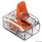 Supporto di montaggio per connettori 4 mm² 