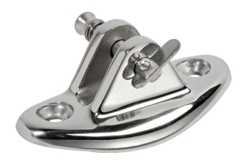 Supporto forcella concavo per tubo 40 mm 