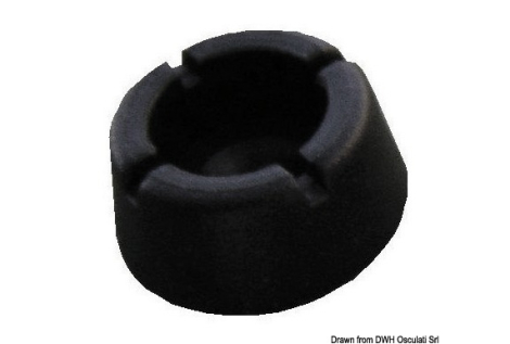 Supporto in plastica Stayput Press Nero 