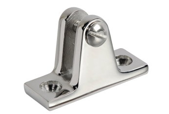 Supporto inox forcella inclinata 